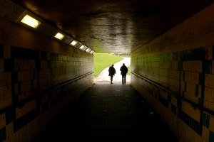 Place and Memory: underpass in Seacroft, Leeds. Photograph Tom Rodgers 2013.