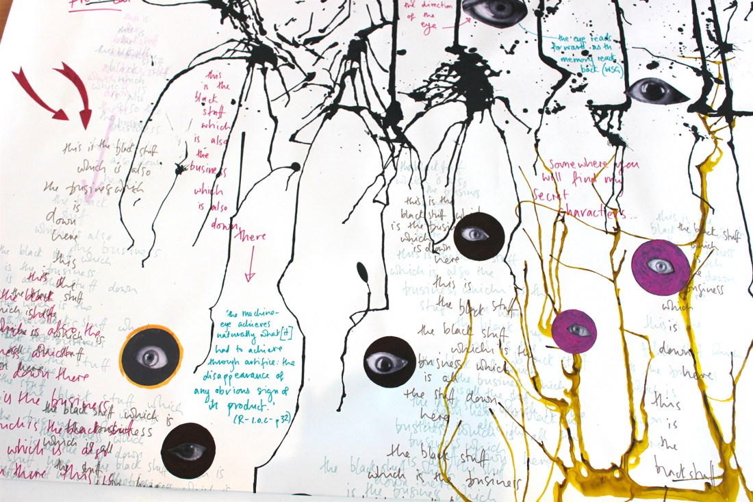 Interior: Mise-en-scène (view 3, drawing detail)